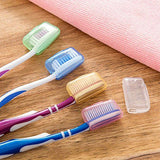 5pcs Portable toothbrush head holder, travel hiking camping brush cap, toothbrush cleaning, toileting toothbrush box In Australia - Darrahopens