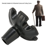 Non-Skid Rubber Walking Cane Tips,Cane Tips 3/4 inch Heavy Duty,Cane Foot Replacement,Crutch Tips,Base for Walking Cane.