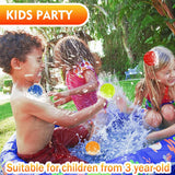 222pcs Quick Inflatable Self-Sealing Water Balloons for Summer Fun – Perfect for Outdoor Water Fights and Quick Water Filling In Australia - Darrahopens