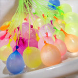 222pcs Quick Inflatable Self-Sealing Water Balloons for Summer Fun – Perfect for Outdoor Water Fights and Quick Water Filling