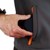 Black  Zipper Bag Hard Shell Case Portable Earphone Protective Bag, Shockproof Travel Data Cable Pouch for Headset, Charging Cable