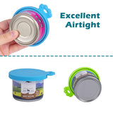 2pcs Canned fresh lid dog food can lid reusable food storage lid pet food can lid food tent silicone lid sealing lid In Australia - Darrahopens