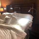 Reading lamp flexible goose neck dimming bedside lamp plug-in headboard night light 3 color temperature touch In Australia - Darrahopens