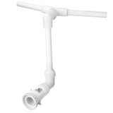 Dual Spray Water Fountains for Above Ground/Inground Pools, 2-in-1 Adjustable Waterfall Pool Sprinkler Fountain for Cooling