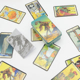 3 pcs Gilded Limited Edition - Pocket Edition Unique Tarot Cards - Gold Foil Tarot Deck - Tarot Cards Beginner Set In Australia - Darrahopens