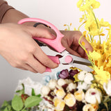 Garden Scissors, Pink Floral Shears, Flower Scissors , Garden Pruning Shears with Comfortable Handles, Garden Clippers In Australia - Darrahopens