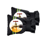 Outdoor Faucet Covers for Winter, 9.8" H x 6.2" W，Outdoor Tap Cover Insulated Protector, Waterproof Thickened Thermal （2pcs）
