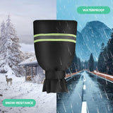 Outdoor Faucet Covers for Winter, 9.8" H x 6.2" W，Outdoor Tap Cover Insulated Protector, Waterproof Thickened Thermal （2pcs）