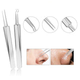 Blackhead Remover, 9 PCS Pimple Popper ，Stainless Steel Pimple Extractor Blackhead Removal Tool Risk Free Treatment for Blemish