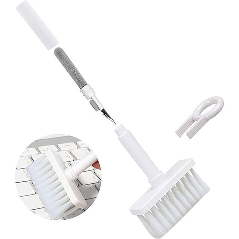 5 in 1 Soft Brush Keyboard Cleaner, Keyboard & Earbuds Cleaning Kit, Multi-Function Keyboard Brush & Earphone Tools In Australia - Darrahopens