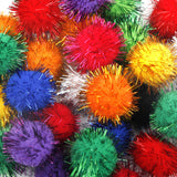 500 Pack Mixed color 1 Inch Cat Sparkle Balls, Cat Glitter Balls, Balls, Interactive Ball Toys for Cat, Kitten, Puppy In Australia - Darrahopens