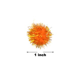 500 Pack Mixed color 1 Inch Cat Sparkle Balls, Cat Glitter Balls, Balls, Interactive Ball Toys for Cat, Kitten, Puppy