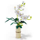 588 Pieces Flower Bouquet Building Kit Orchid Bonsai Building Blocks Set for Adults,Valentine's Day Birthday for Her