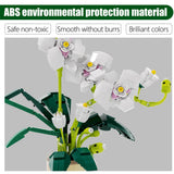 588 Pieces Flower Bouquet Building Kit Orchid Bonsai Building Blocks Set for Adults,Valentine's Day Birthday for Her