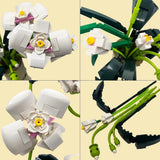 588 Pieces Flower Bouquet Building Kit Orchid Bonsai Building Blocks Set for Adults,Valentine's Day Birthday for Her