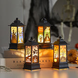 4 Pcs Halloween Decor Lantern,Portable LED Candle Lantern,Simulation Candle Flashing for Outdoor Indoor Halloween In Australia - Darrahopens