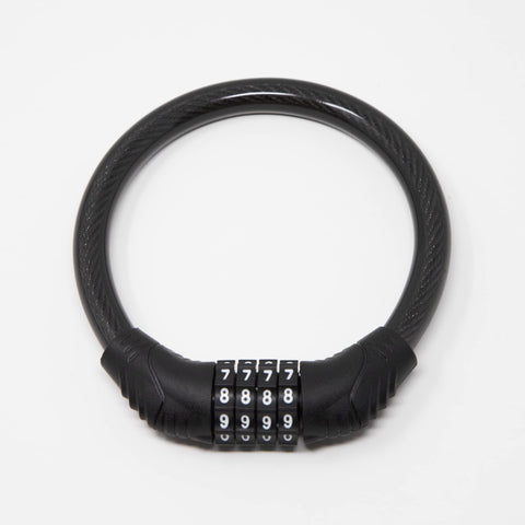 Bike Lock Portable Bike Locks Cable High Security Bicycle Lock Cycling Lock with 4-Digits Codes Ideal to Secure Bike In Australia - Darrahopens