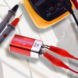 10 Pcs Alligator Clips Electrical with Wires,Dual Ended Insulators Cable for Electric Circuit Connection, DIY School Experiments