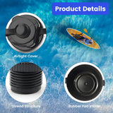 Inflatable Boat Air Valve,2PCS Inflatable Boat Replacement Caps Boat Spiral Air Plugs 0ne-Way Inflation Replacement (22mm) In Australia - Darrahopens