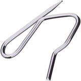 10Pcs Metal Curtain Hooks, Drapery Pins Hooks for Pleated Drapes, Curtains Pinch Pleat Curtain Hangers Hook