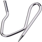 10Pcs Metal Curtain Hooks, Drapery Pins Hooks for Pleated Drapes, Curtains Pinch Pleat Curtain Hangers Hook