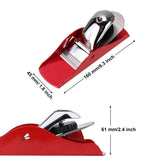 Mini Hand Planer Small Trimming Planer Woodworking Pocket Plane Hand Plane with Blade Adjustable Block Plan