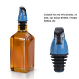 2 pcs Oil Pour Spouts, Olive Oil Spout, Olive Oil Dispenser Spout, Wine Stoppers and Pourers, Oil Bottle Pour Spout Stopper