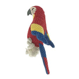 Indestructible Plush Parrot Dog Toy, Upgraded Dog Squeak Toys Tug of War Squeaky Parrot Dog Toys, Stuffing Toy