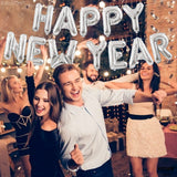 New Year's Eve Party Decoration, Happy New Year Balloon Banner, 16 Inch Foil Balloons for New Year, New Years Eve Party In Australia - Darrahopens