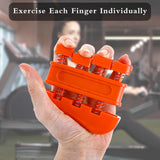 Finger Strengthener, Hand and Finger Exerciser, Hand Grip Strengthener and Workout Equipment for Home Office Gym
