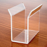 Clear Acrylic Napkin Holder Cocktail U-Shape Tissue Dispenser Tabletop Stand Napkin Organizer for Halloween Christmas In Australia - Darrahopens