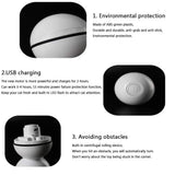 Pet Cat Toy Led Light Free Ball USB Charging Smart Funny Cat Toy Automatic Rolling Ball Motorized Entertainment