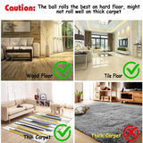 Pet Cat Toy Led Light Free Ball USB Charging Smart Funny Cat Toy Automatic Rolling Ball Motorized Entertainment