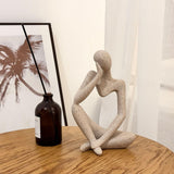 Home Decor, Trendy Aesthetic Resin Sculptures Decoration, House Living Room, Dining Desk, Office, Bookshel