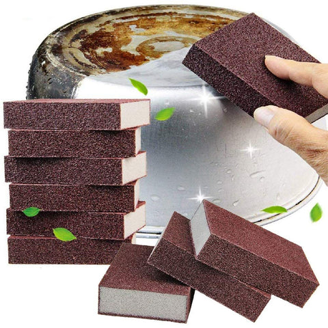 10 Pack Nano Carborundum Sponges Nano Emery Sponges Cleaning Pads Carborundum Brusher and Rust Sand Scrubbers In Australia - Darrahopens