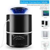LED Bug Zapper Indoor Outdoor, Portable USB Charging and Low Noise,Suitable for Indoor,Home Garden,Camping, Picnic