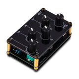 Audio Mixer, 4 Input 1 Output Mini Low Noise Sound Board Console Portable Passive Stereo Audio Mixer Mini Stereo Live Studio In Australia - Darrahopens