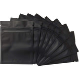 Smell Proof Bags - 100 Pack Smell Proof Bags - 3 x 4 Inch Resealable Mylar Bags Foil Pouch Bag Flat Bag Matte Black In Australia - Darrahopens