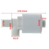 1/2" Automatic Water Level Control Valve Floating Ball Valve Tower Water Tank Float Valve (1/2", Vertical Outer Installation)