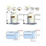 1/2" Automatic Water Level Control Valve Floating Ball Valve Tower Water Tank Float Valve (1/2", Vertical Outer Installation)