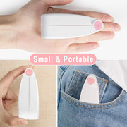 2 pcs Personal Handheld Fan, Mini Portable Pocket Fan, Little Folding Fans USB Rechargeable for Woman Girls Makeup Outdoor Travel
