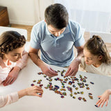 Wooden Puzzles for Adults,Wooden Animals Shaped Puzzles,Unique Shaped Jigsaw Puzzles,Magic Wooden Jigsaw Puzzles