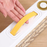 Dumpling Box Refrigerator Organizer Stackable Storage with Lids and Handle, Portable Multi Layer Quick Frozen (6 Layer-Yellow) In Australia - Darrahopens