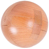 Handmade Wooden Puzzle Magic Ball Brain Teasers Toy Big Wooden Ball Lock Logic Puzzle Intelligence Game Sphere In Australia - Darrahopens