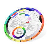 Creative Color Wheel, Paint Mixing Learning Guide, Art Class Teaching Tool for Makeup Painting Tattoo,Blending Board Chart In Australia - Darrahopens