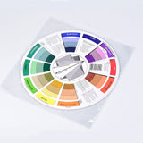 Creative Color Wheel, Paint Mixing Learning Guide, Art Class Teaching Tool for Makeup Painting Tattoo,Blending Board Chart In Australia - Darrahopens