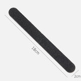Nail File 5 PCS Professional Double Sided Grit Nail Files Emery Board Black Manicure Pedicure Tool and Nail Buffering Files