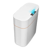 Automatic Trash Bin, 16 Litre Smart Trash Can with Lid,Waterproof Garbage Bin, Intelligent Opening and Low Consumption