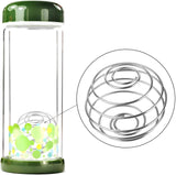 2 Pcs Stainless Steel Ball Shaker Ball Wire Whisk Ball Protein Mixing Ball for Shaker Cup Bottle Mixer (Diameter 2.16inch)