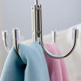360 4 Claw Hanger Clothes Hanger Bag Hanging Rack Shoe Drying Hanger Scarf Hanger Necktie Organizer Clothes Hooks